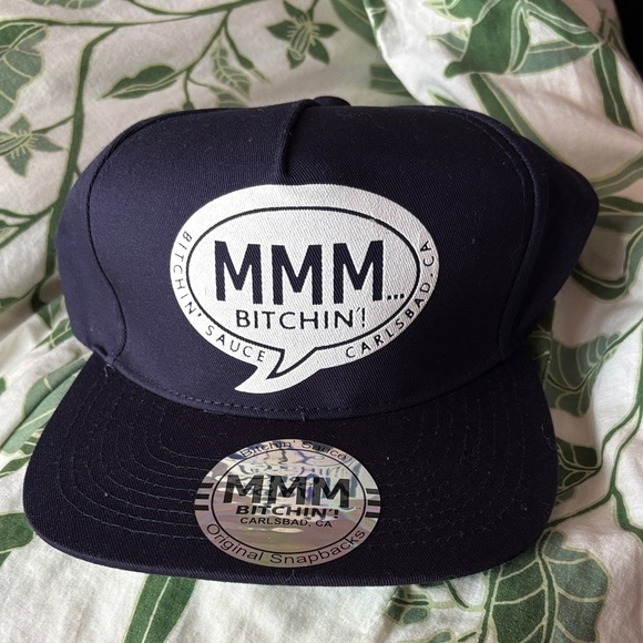 mmm bitchin Other - MMM Bitchin’ sauce Navy and Green Snapback